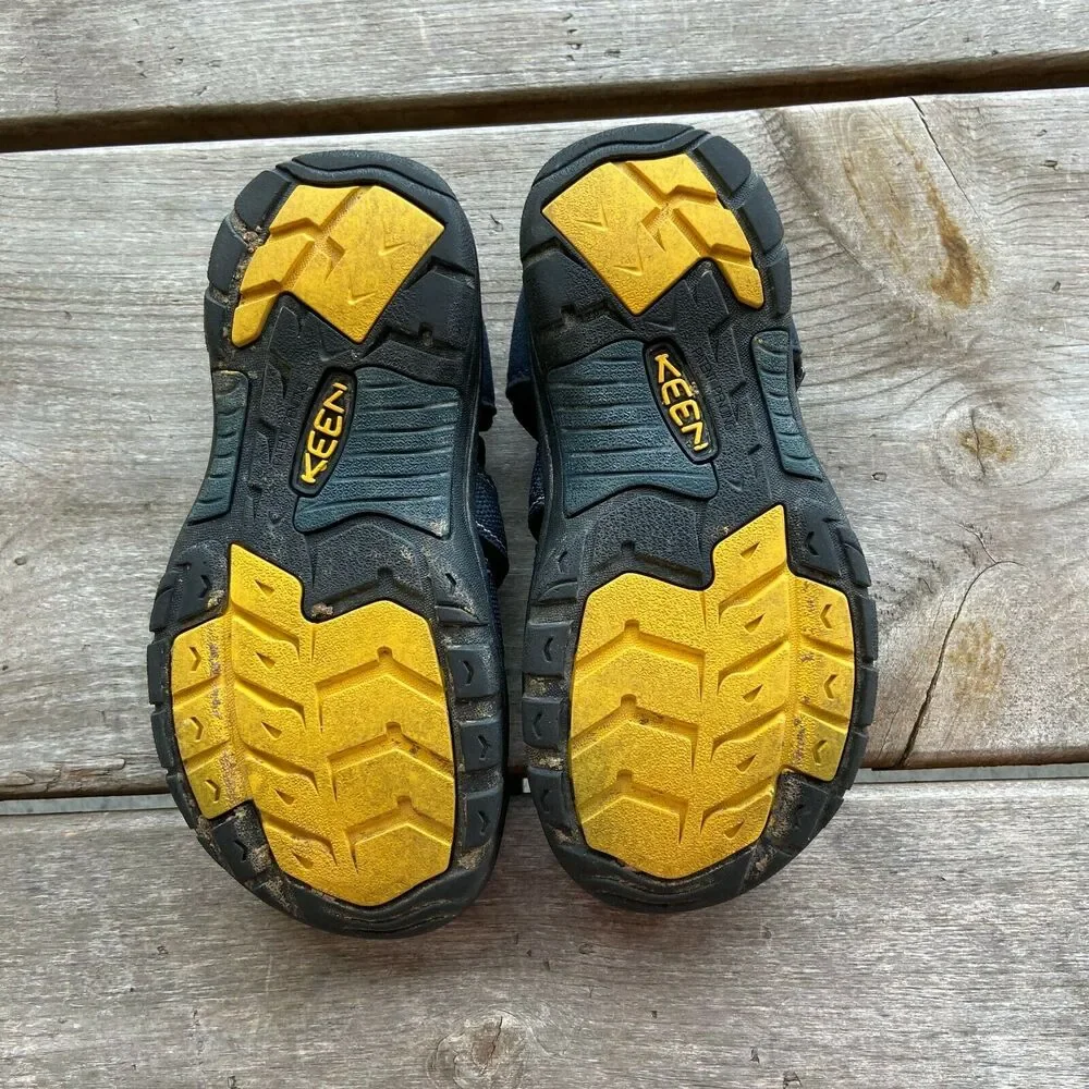 Keen Kids Newport H2‎ Sandals Size 3 Navy Blue Water Hiking Outdoor